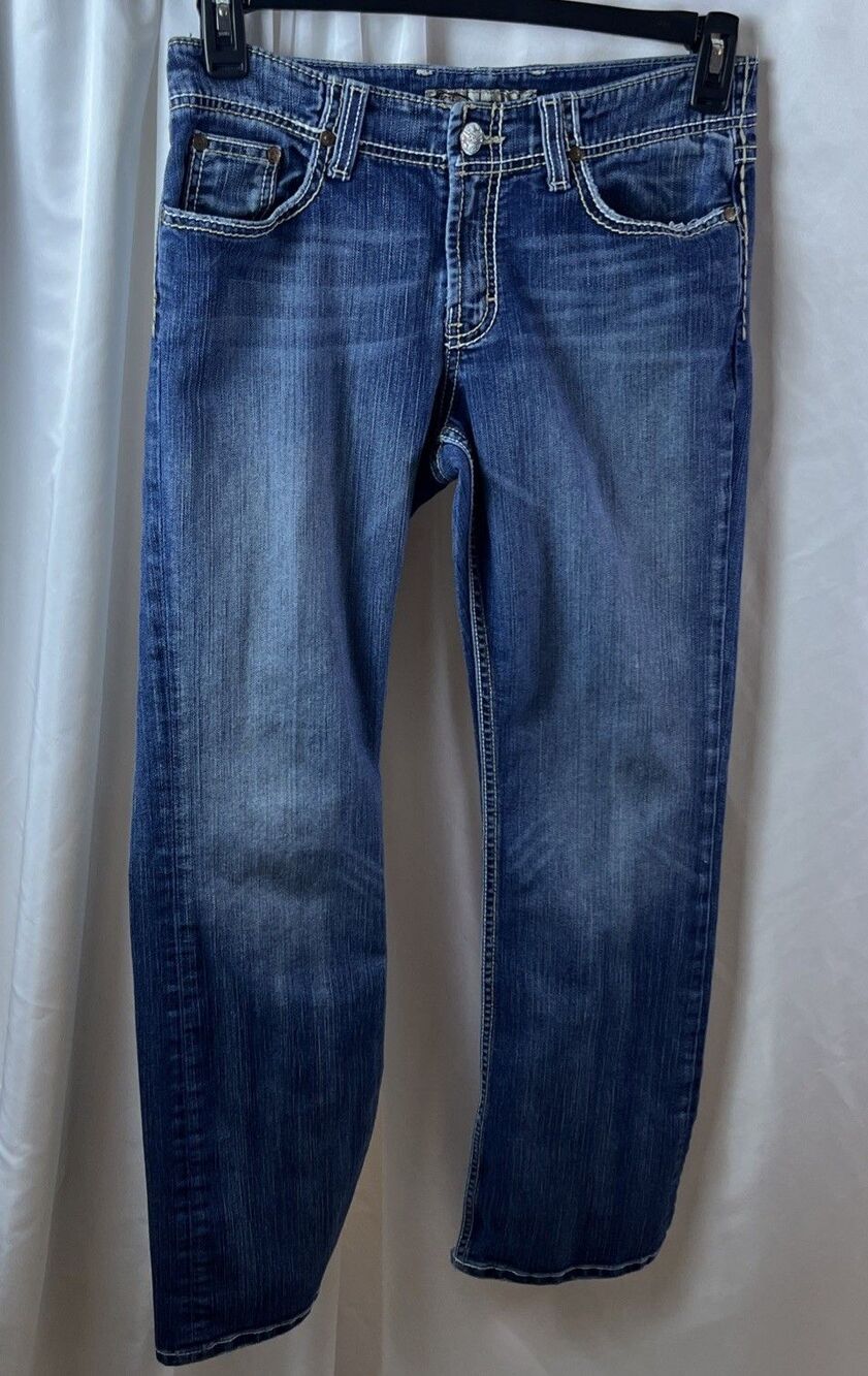 Vintage BKE Women’s Britim Bootcut Stretch Denim Jeans Size 28X31.5 Mid Rise